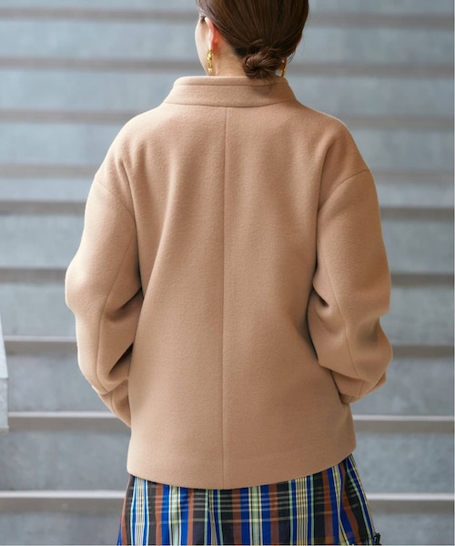 IENA（イエナ）の「《予約》スタンドカラーショートコート（）」 - WEAR