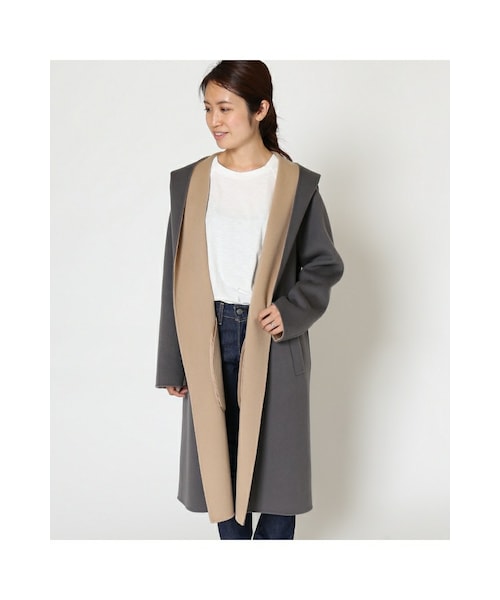 IENA（イエナ）の「《予約》ハミルトンラム Wフェイスフードコート