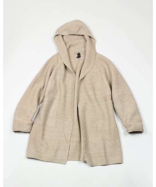 45R（フォーティファイブアール）の「ウールアルパカ縮絨フードコート