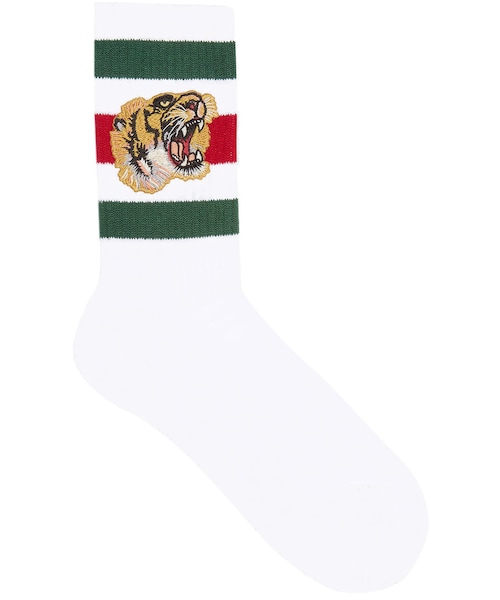 GUCCI（グッチ）の「Gucci - タイガーモチーフ 靴下 - men - コットン