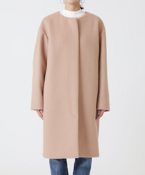 FRAMeWORK（フレームワーク）の「ノーカラーZIPコート◇（）」 - WEAR