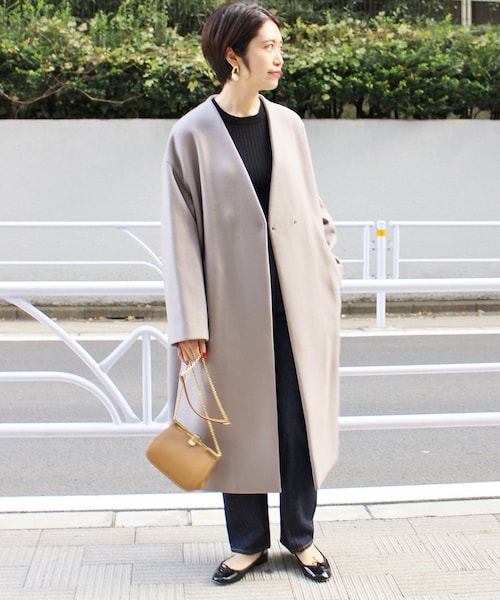 IENA（イエナ）の「《追加》MANTECO ノーカラーコート◇（）」 - WEAR