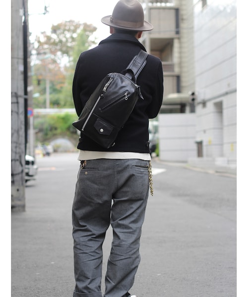 schott（ショット）の「ONE SHOULDER BAG/ワンショルダー バッグ