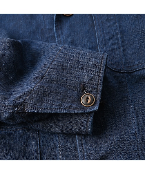 45R（フォーティファイブアール）の「リネンヘリンボンの908