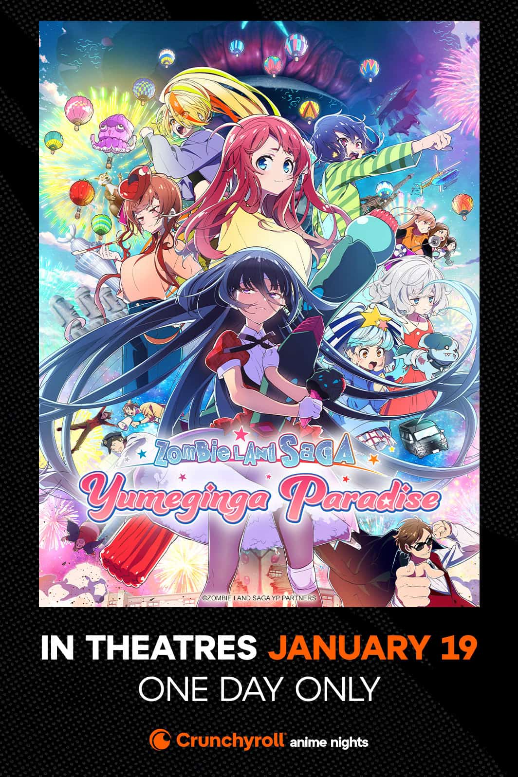 Crunchyroll Anime Nights – Zombie Land Saga: Yumeginga Paradise