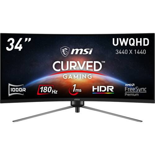 MSI エムエスアイ MAG 345CQR 34インチ ウルトラワイド UWQHD
