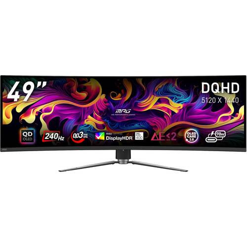 MSI エムエスアイ MPG 491CQPX QD-OLED 49インチ DQHD 5120x1440