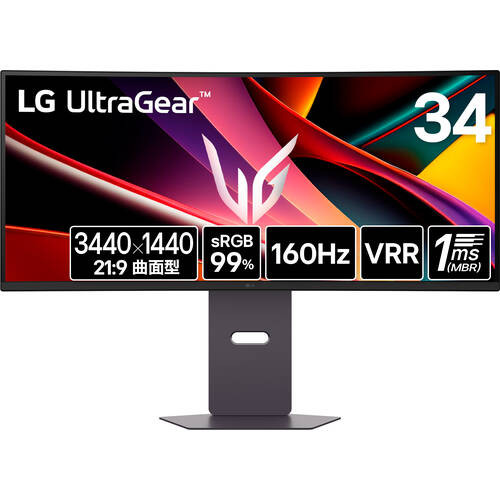 LG Electronics LGエレクトロニクス UltraGear 34G600A-B 34インチ