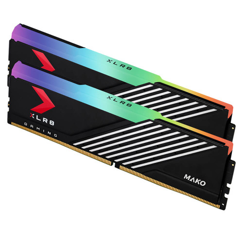 PNY XLR8 Gaming MAKO EPIC-X RGB DDR5 6000MHz 16GB 2枚組 黒｜ツクモ