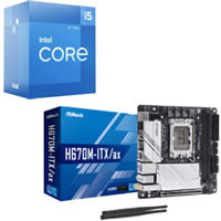 セット商品（intel + ASRock） Core i5-12400 + ASRock H670M-ITX/ax