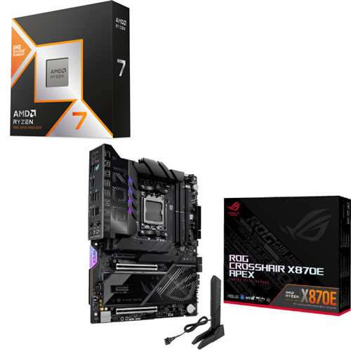 セット商品（AMD + ASUS） Ryzen 7 9800X3D + ASUS ROG CROSSHAIR