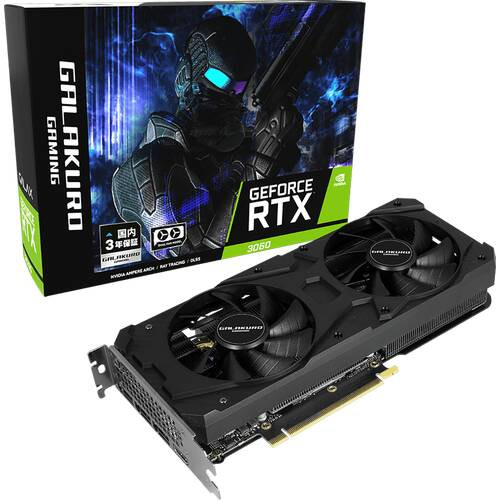 玄人志向 クロウトシコウ NVIDIA GEFORCE RTX 3060 搭載 12GB