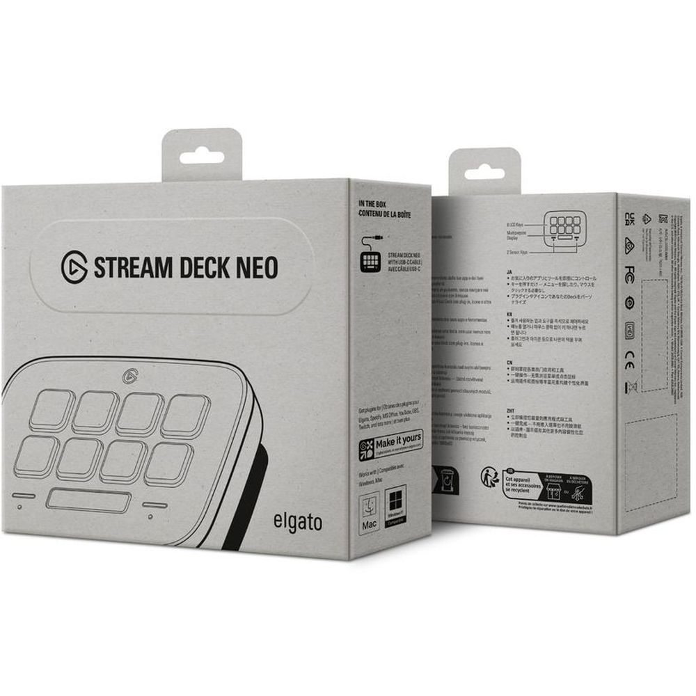Elgato エルガト StreamDeck Neo［10GBJ9901］｜ツクモ公式通販サイト