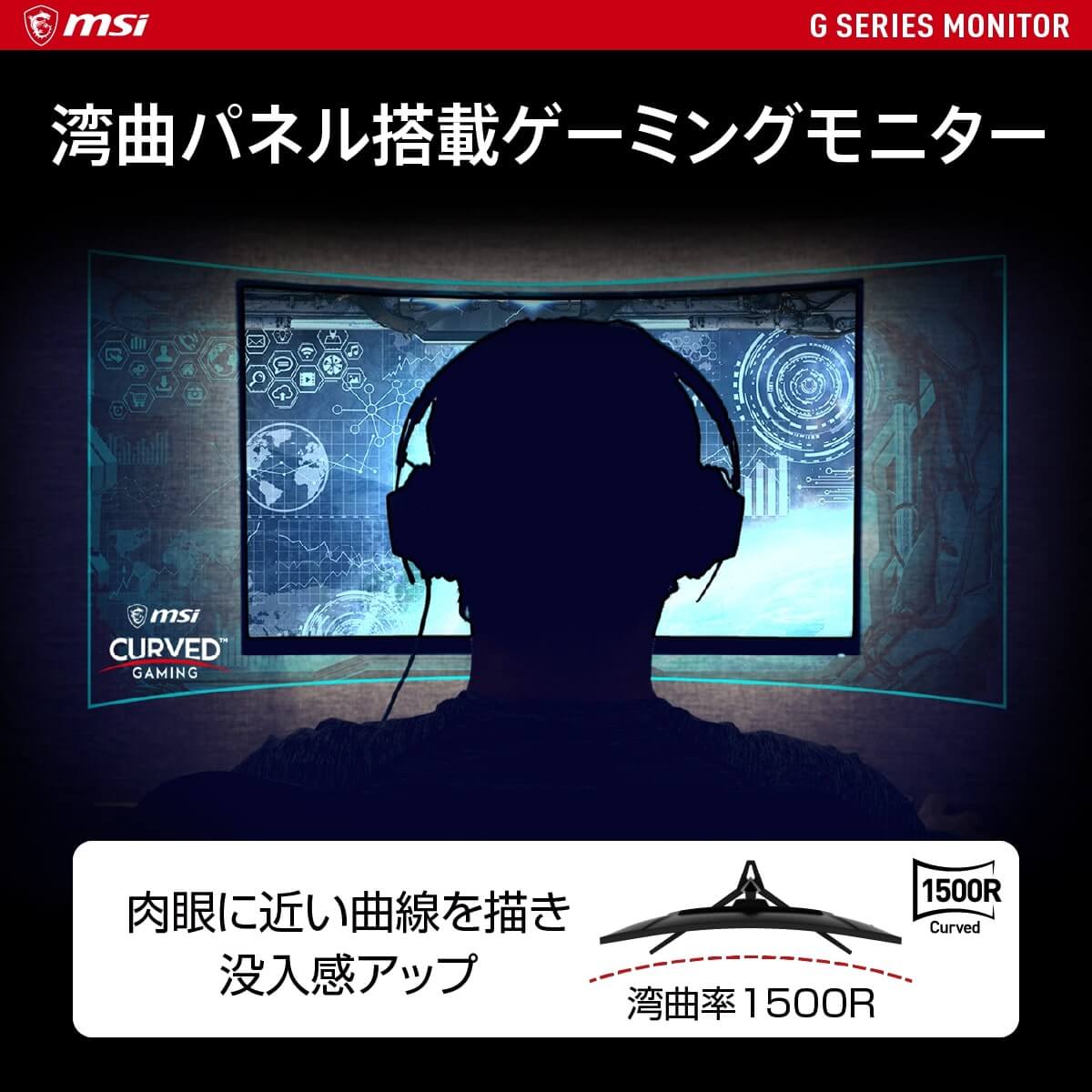 MSI エムエスアイ G32C4X 31.5インチ フルHD ゲーミングモニター 250Hz