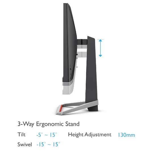 BenQ ベンキュー MOBIUZ EX2710S-JP ゲーミングモニター 27インチ フル