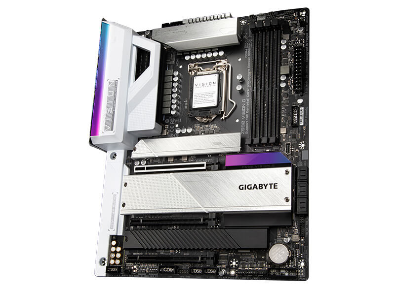GIGABYTE ギガバイト Z590 VISION G (rev. 1.0)｜ツクモ公式通販サイト