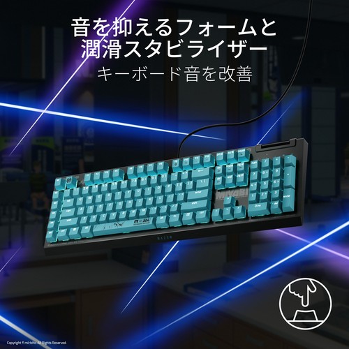 Razer レイザー BlackWidow V4 X JP Zenless Zone Zero Edition 日本語