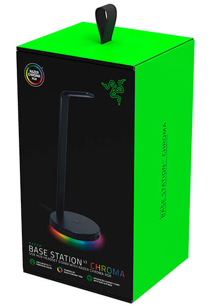 Razer レイザー Base Station V2 Chroma ヘッドフォンスタンド 7.1