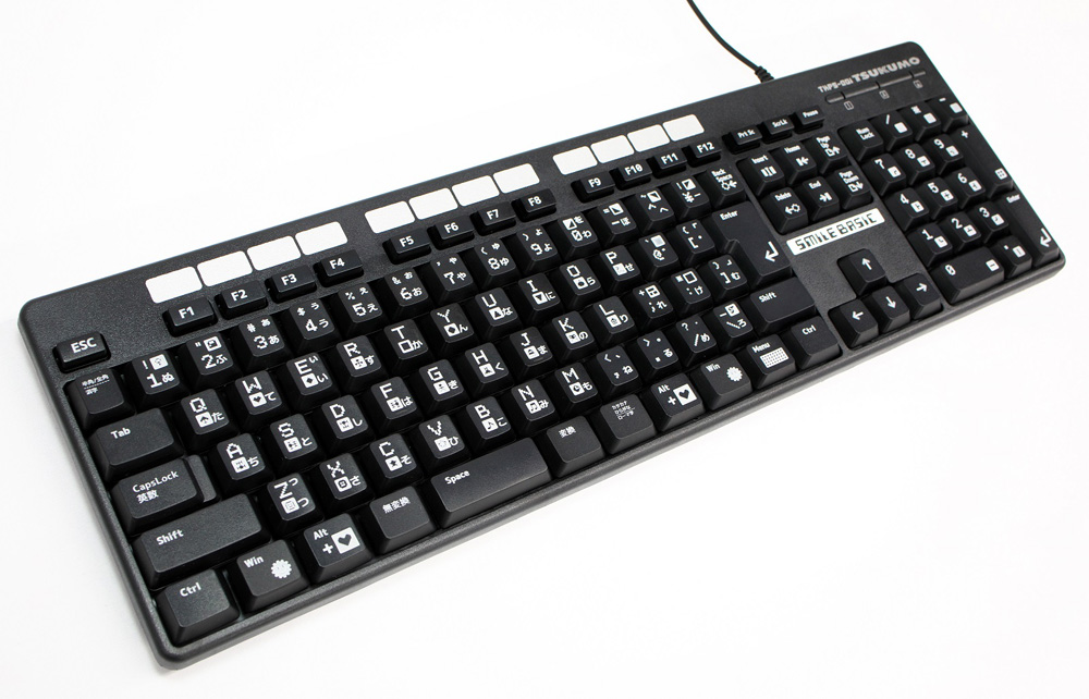 TSUKUMO SmileBASIC用USBキーボード+マウスセット TKPS-001（PC他でも