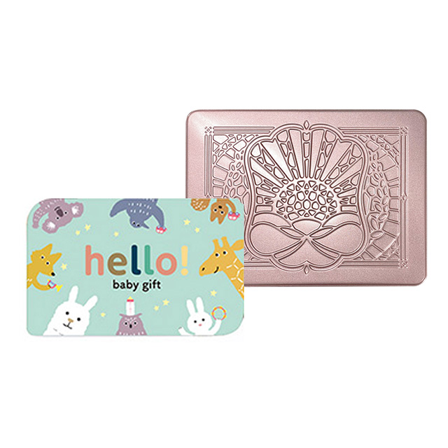 カードで贈るカタログ式ギフト hello! baby gift くま カード缶