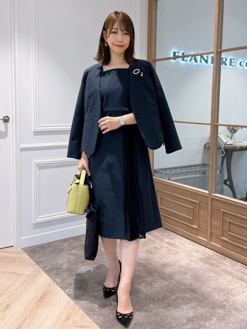 M Maglie le cassetto×吉田理紗》音符パールブローチ｜M Maglie le