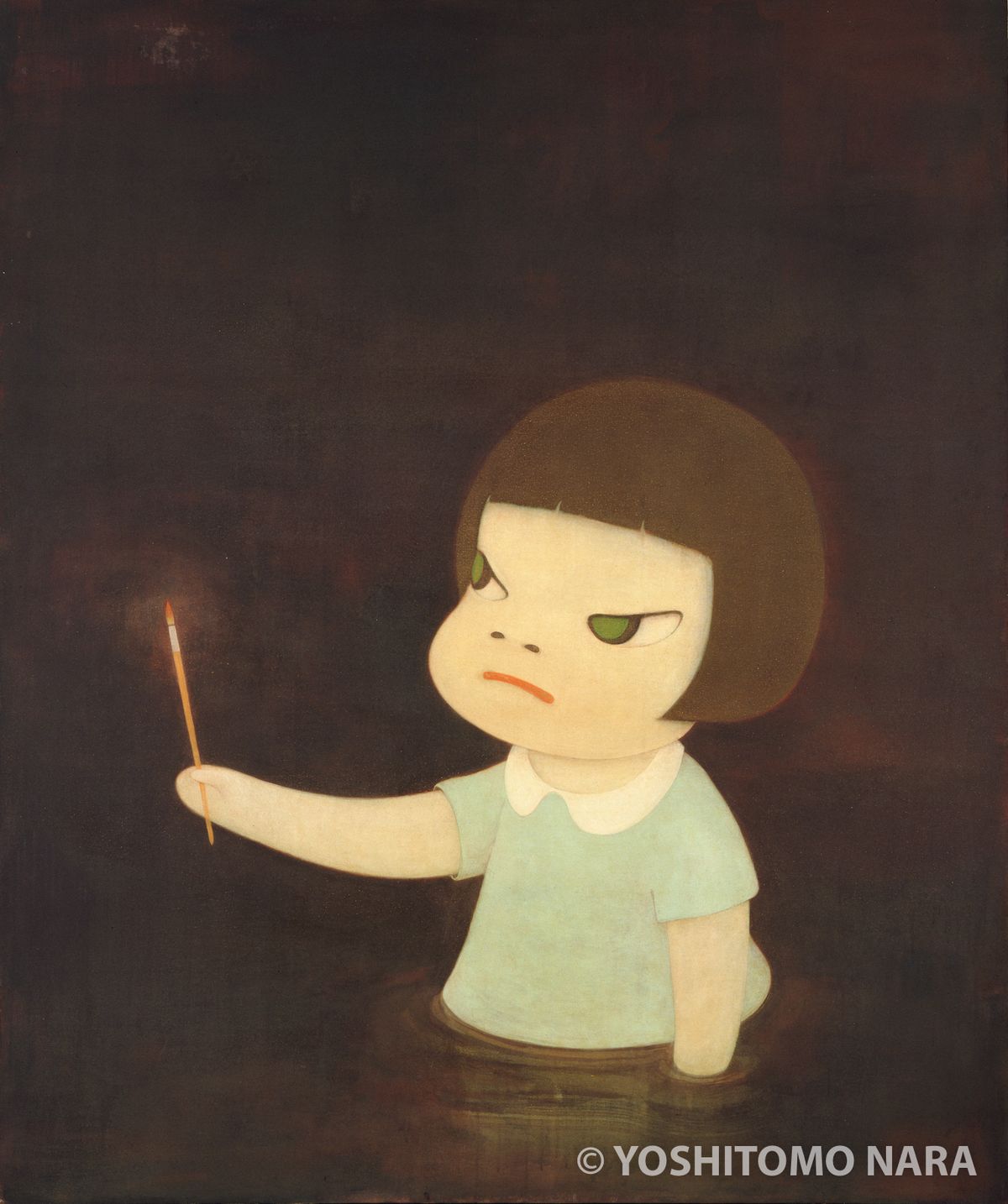 No.YNF2926 - The Little Judge 2001 | YOSHITOMO NARA The Works