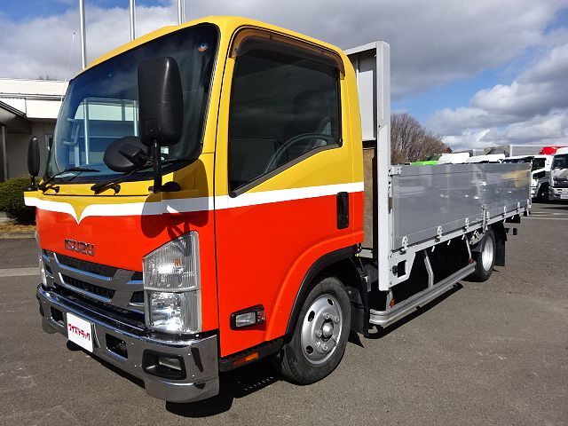 H27 エルフ ワイド 平 アルミブロック 車検付 平ボディ・アルミ