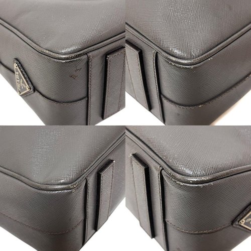 本物 PRADA プラダ ブリーフケース ビジネスバッグ サフィアーノ