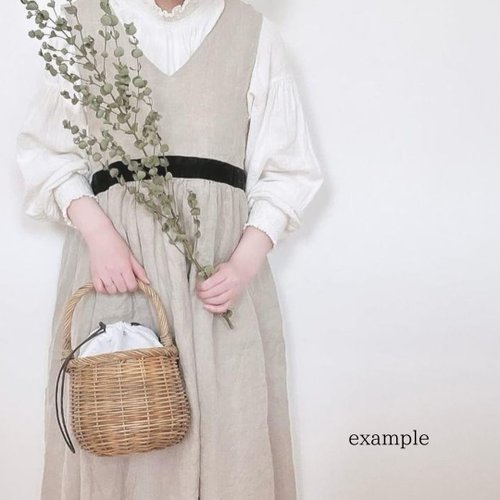 mina perhonen ワンハンドル かごバッグ skip ミナペルホネン バッグ