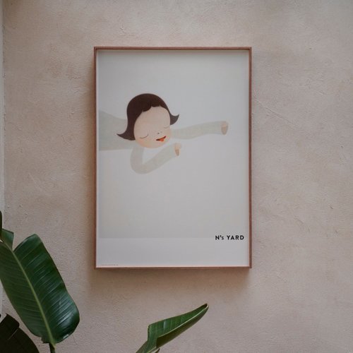 奈良美智 B2ポスター額装品＊2012年 くま様専用 奈良美智 世田谷美術館