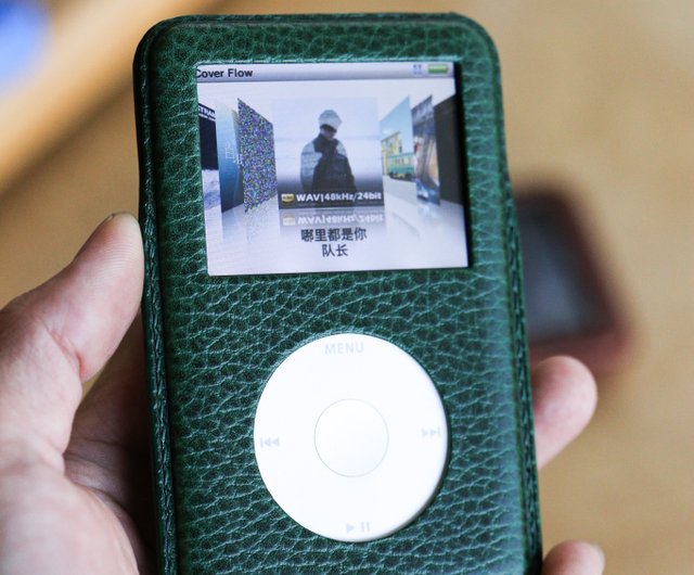 ラッキーファイブ手作り本革保護ケース iPod classic 第 3 世代 ipc 本