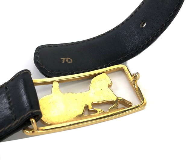 日本直送 名牌中古包 】CELINE セリーヌ 馬車 ホースキャリッジ