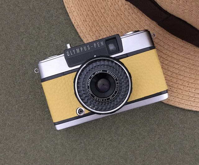 Japan Olympus PEN EES-2 with lemon yellow color shrink genuine