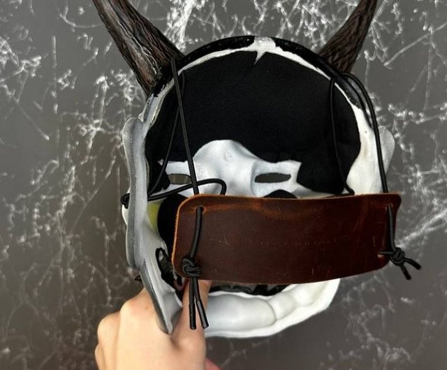 ジョージア 日本の般若マスク 泣いている芸者マスク 鬼デーモンマスク