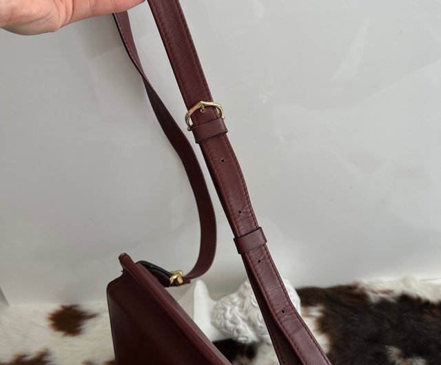 CARTIER カルティエ ヴィンテージ マストライン 両面ロゴ レザー