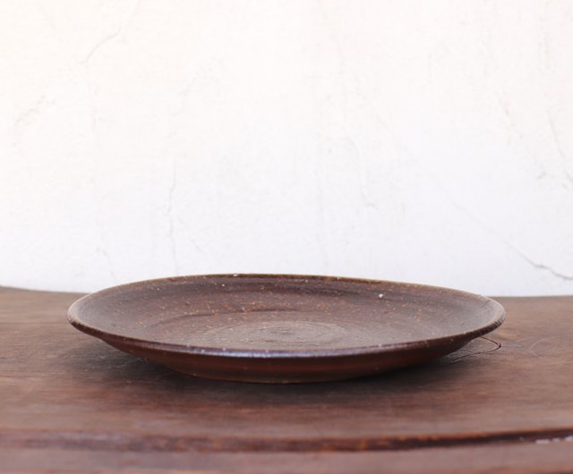 備前焼 皿(19.5cm) sr3-081 宗兵衛窯 | 皿・プレート - Pinkoi