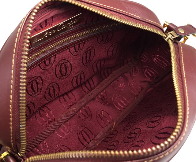 日本直送 名牌中古包 】Cartier カルティエ マストライン ショルダー