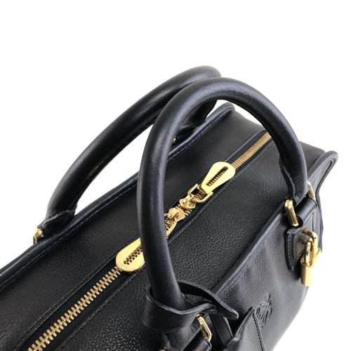 日本直送 名牌中古包 】LOEWE ロエベ アマソナ28 パドロック レザー