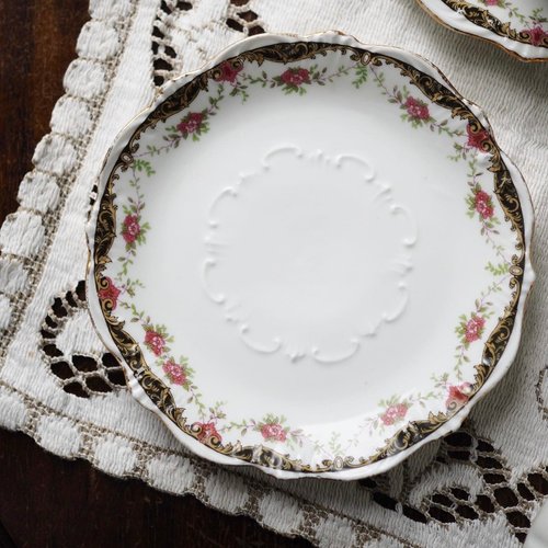 香港 19 世紀 フランス アンティーク LIMOGES カップ＆ソーサーセット