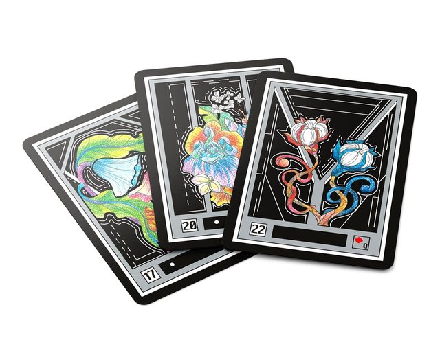 送料無料】ウクライナ 花に隠れたルノルマン、36枚のカードオラクル