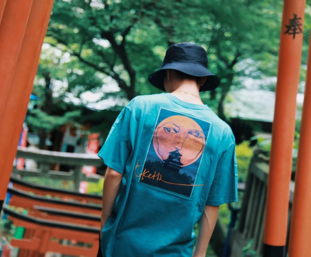 台湾 星座リバーシブル/刺繍バケットハット KOKETITアーティストコラボ