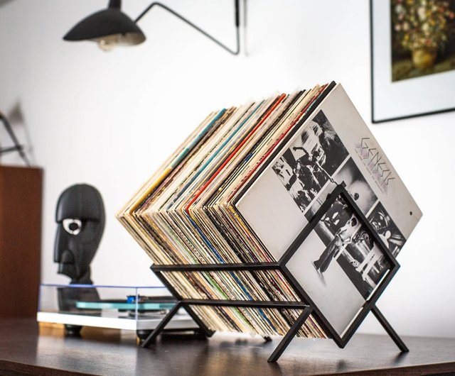 送料無料】ウクライナ ビニールレコードスタンド // LPレコード用