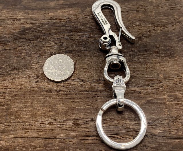 送料無料】バイク キーホルダー/シルバー925/スチームパンク/メンズ