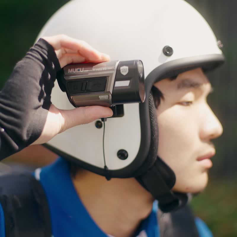 台湾 MUFU 前後デュアル録画バイクドライブレコーダー V30P は優れた