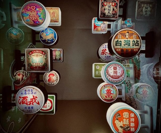 台湾 運命の出会い - マグネット式両面LEDミニライトボックス muzi-art