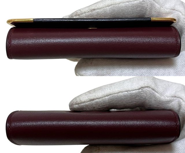 本物 Cartier カルティエ キーケース キーホルダー 4連 マストライン