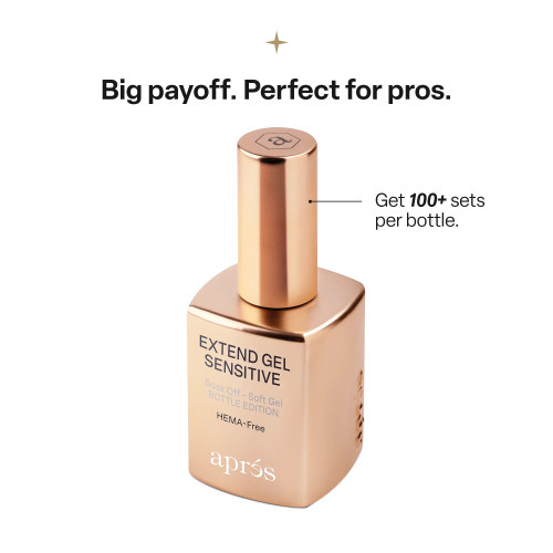 Aprés Extend Gel - 15 mL - SENSITIVE [HEMA-FREE] | KND Nail Supply