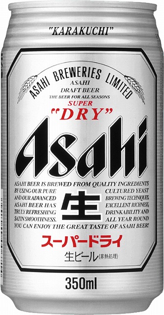 Asahi 350ml Can x 24 ( Imported from Japan )