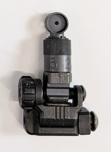 Knights Armament Company Folding Micro Rear Sight, 200-600 Meter