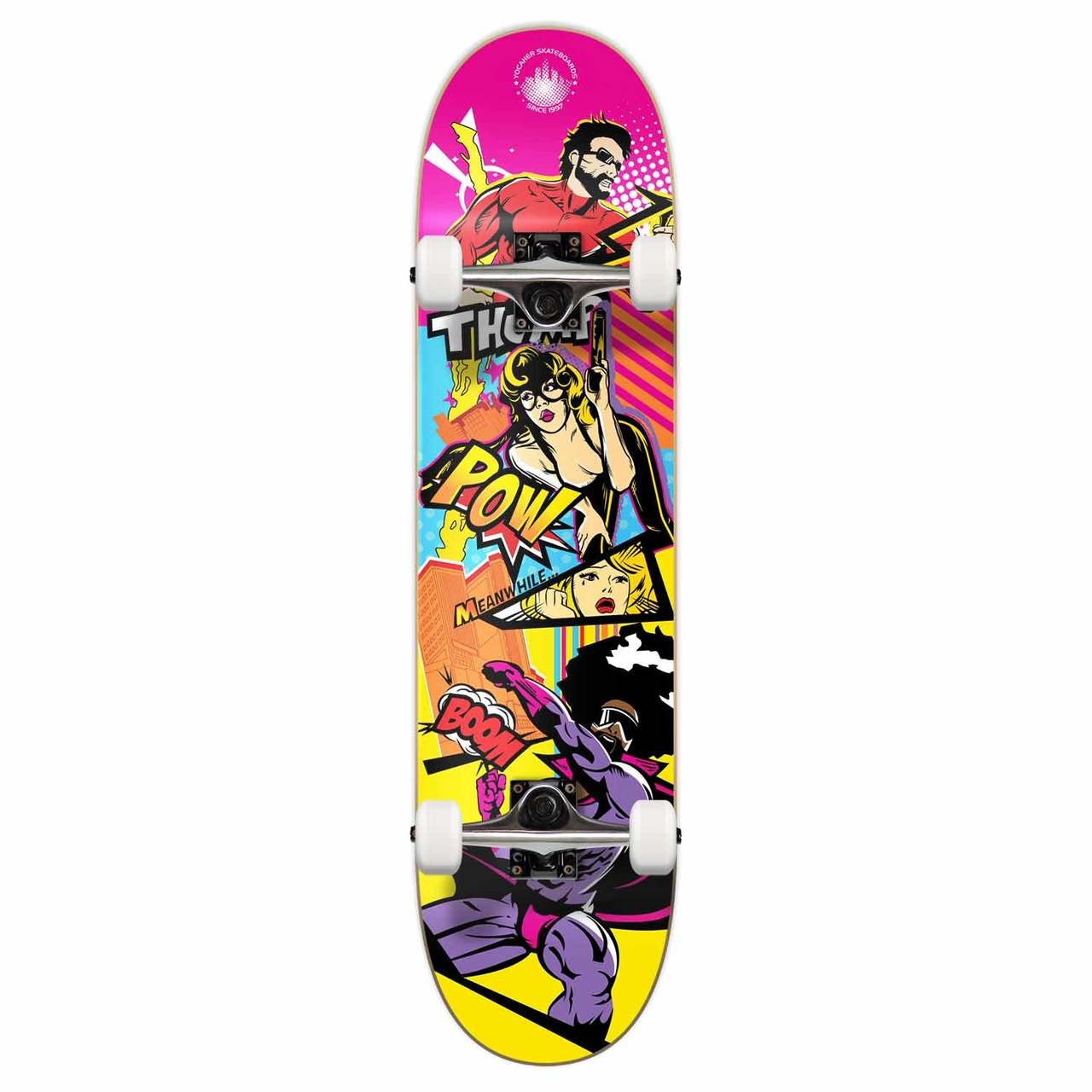 Graphic Complete Skateboard - Comix Series - Action